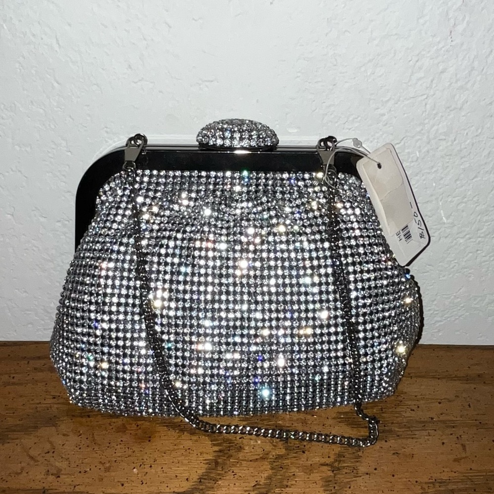 Beautiful Saachi Rhinestone Elegant Party Clutch